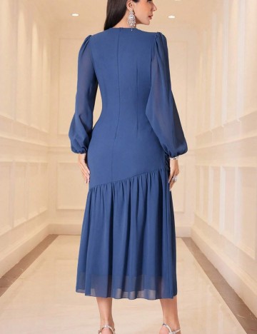 Rochie midi Shein, albastru