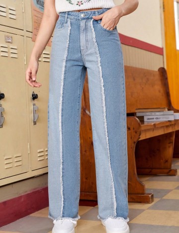 Jeans Shein, albastru