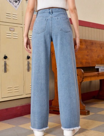 Jeans Shein, albastru