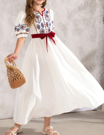 Rochie maxi Shein, mix culori
