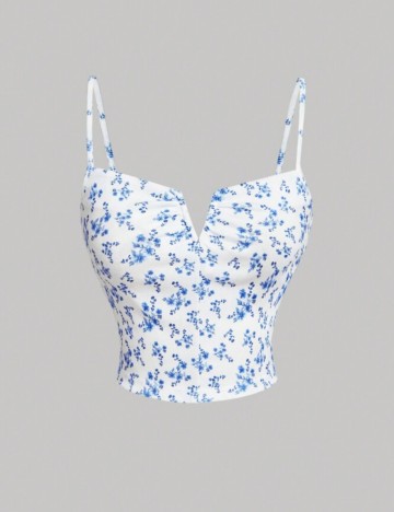 Top Shein, mix culori