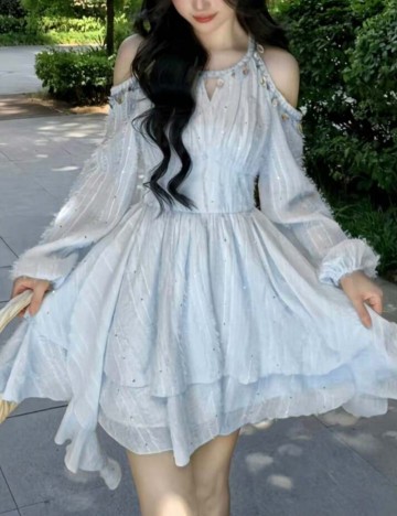 Rochie mini Shein, albastru