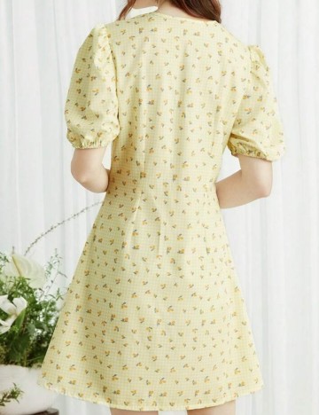 Rochie mini Shein, galben