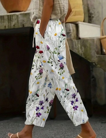 Pantaloni Shein Curve+, mix culori