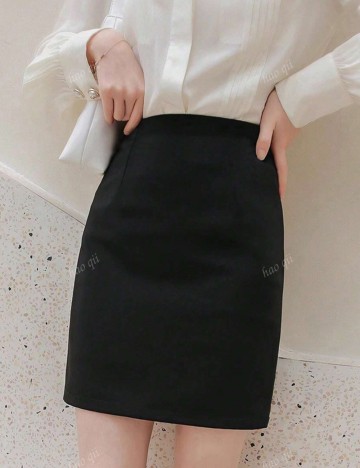 Fustă mini Shein, negru