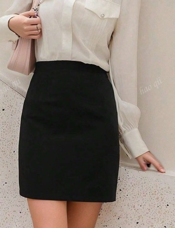 Fustă mini Shein, negru