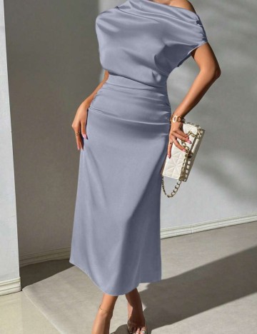 Rochie midi Shein, albastru