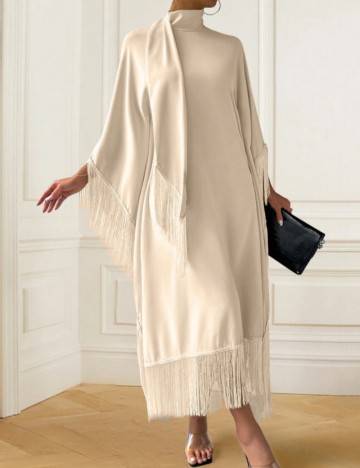 Rochie midi Shein, crem