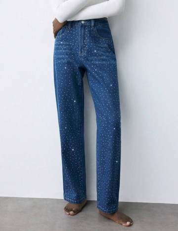 Jeans Shein, albastru