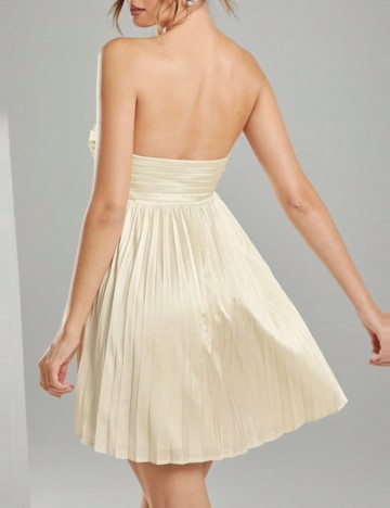 Rochie midi Shein, crem