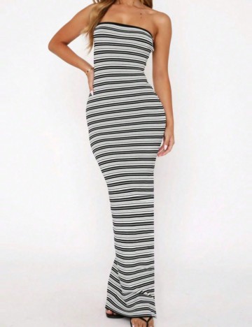 Rochie maxi Shein, mix culori