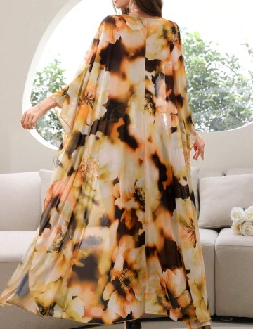 Set Rochie și Cardigan Shein, mix culori