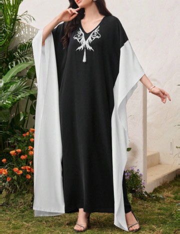 Rochie maxi Shein, mix culori