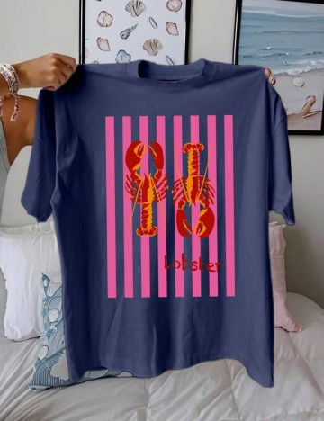 Tricou Shein, albastru