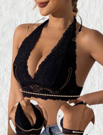 Sutien Shein, negru