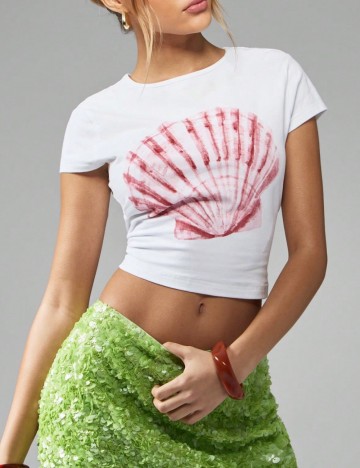 Top Missguided by Shein, alb