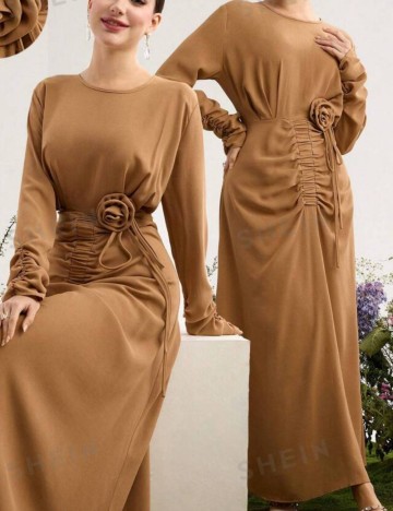 Rochie maxi Shein, maro