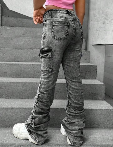 Jeans Shein, gri