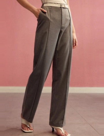 Pantaloni MOTF by Shein, gri