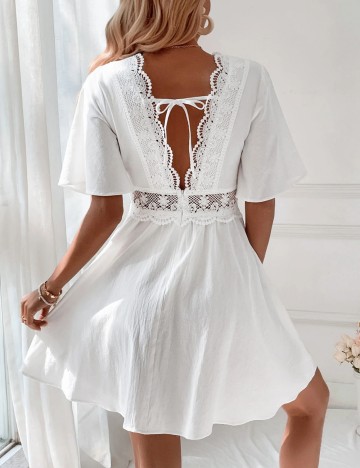 Rochie mini Shein, alb