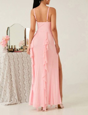 Rochie maxi Shein, roz