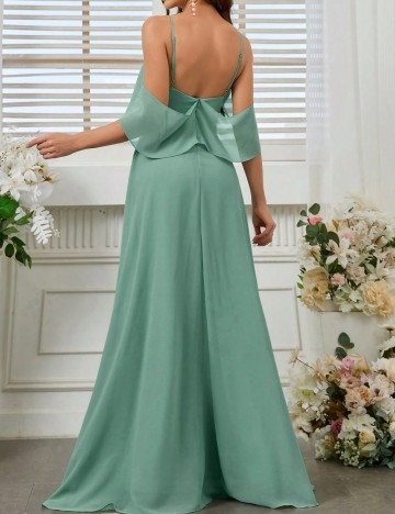 Rochie de ocazie Shein, verde