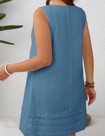 Rochie mini Shein Curve+, albastru