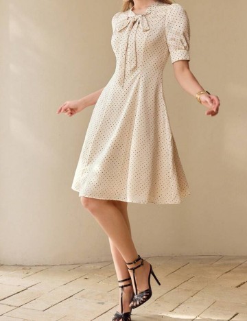 Rochie midi MOTF by Shein, crem