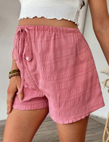 Pantaloni scurți Shein, roz