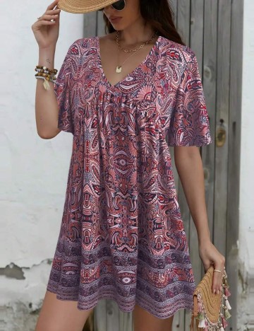 Rochie mini Shein, mix culori