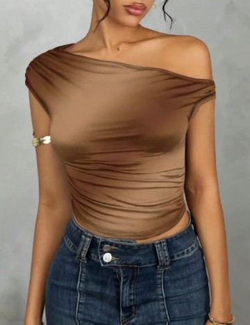 Top Shein, mix culori