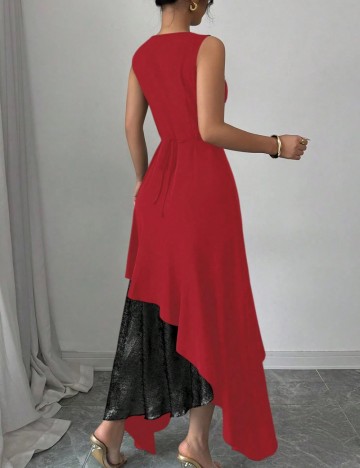 Rochie maxi Shein, mix culori
