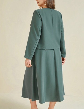 Compleu Shein Curve+, verde