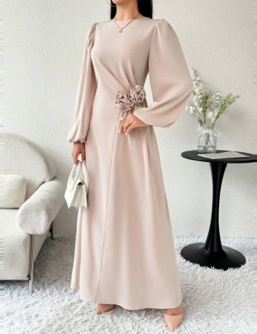 Rochie maxi Shein, bej
