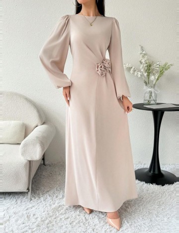 Rochie maxi Shein, bej