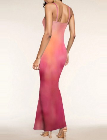 Rochie maxi Shein, roz
