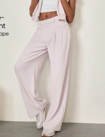 Pantaloni GLOWMODE by Shein, mov