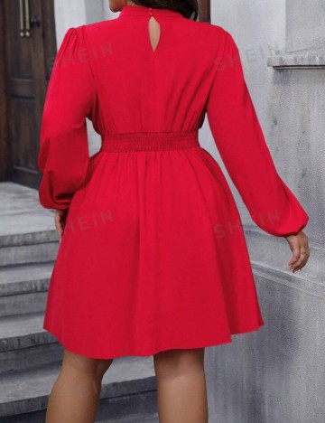 Rochie mini Shein Curve+, roșu
