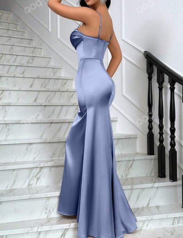 Rochie maxi Shein, albastru