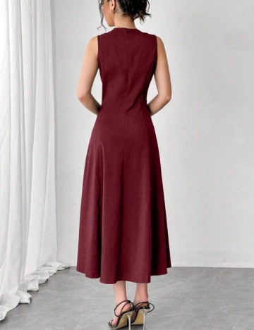 Rochie midi Shein, vișiniu