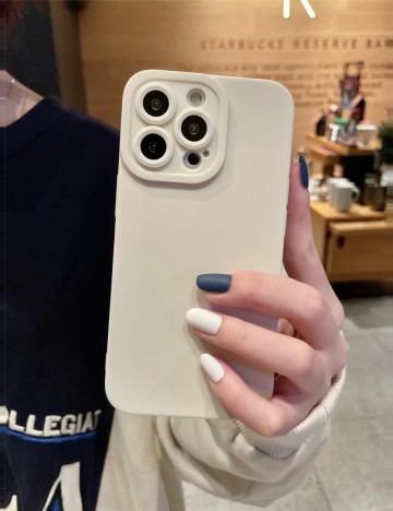 Husă iPhone Shein, crem