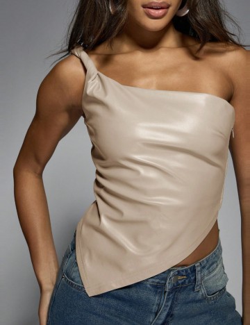 Top Missguided by Shein, bej