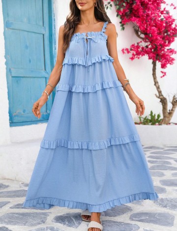 Rochie midi Shein, albastru