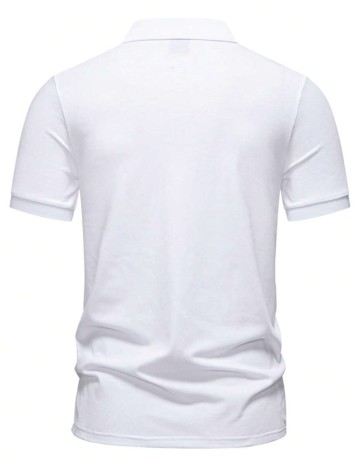 Tricou MANFINITY by Shein, alb