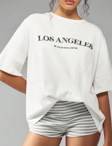 Tricou Missguided by Shein, alb