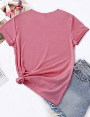 Tricou Shein, roz