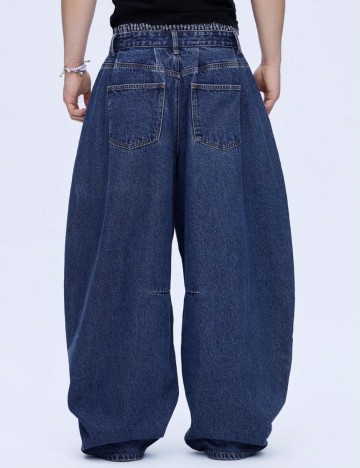 Jeans Shein, albastru