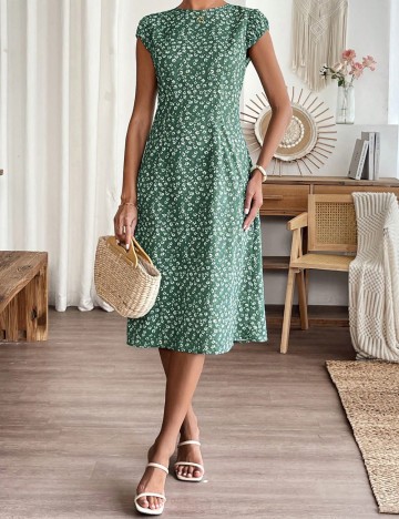 Rochie midi Emery Rose by Shein, verde