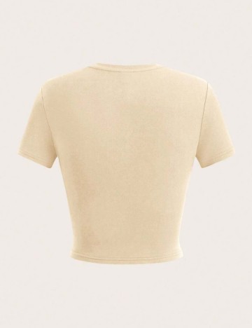 Tricou Shein, crem