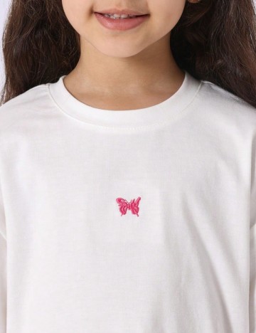Tricou SUMMON by SHEIN, alb
